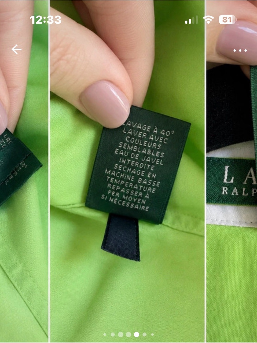 EUC Ralph Lauren Button Down XL - Picture 5 of 6
